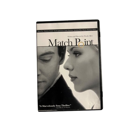 Match Point 2006 DVD Thriller Scarlett Johansson Jonathan Rhys Meyers Pre-Owned - Picture 1 of 4